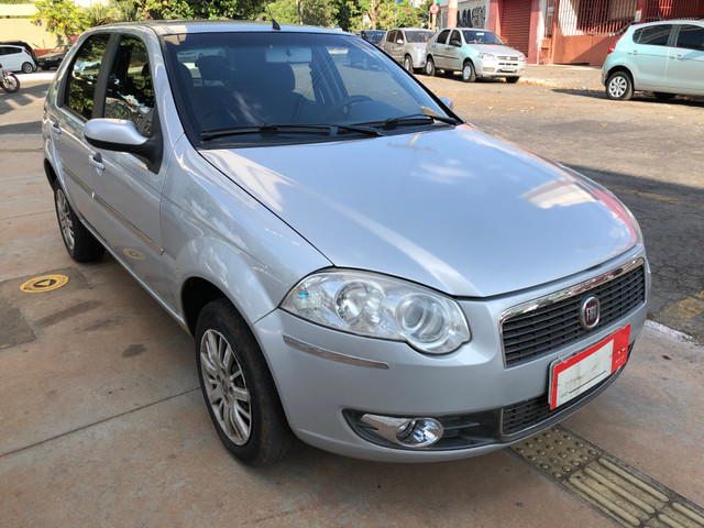 Fiat Palio Attractive Completo 1.0 Flex 4 Portas Prata 2007/08 - Foto 3