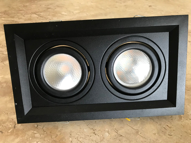 ILUMINAÇÃO DE EMBUTIR.POUCO USO. Para tetos de gesso pvc e ou anti chama - Foto 3