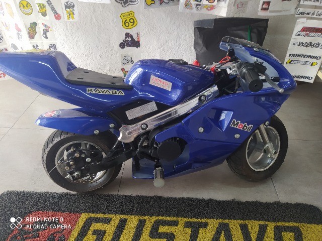 HONDA MINI MOTO 49CC,POUCAS HORAS E USO, 24 X 131 NO CARTÃO