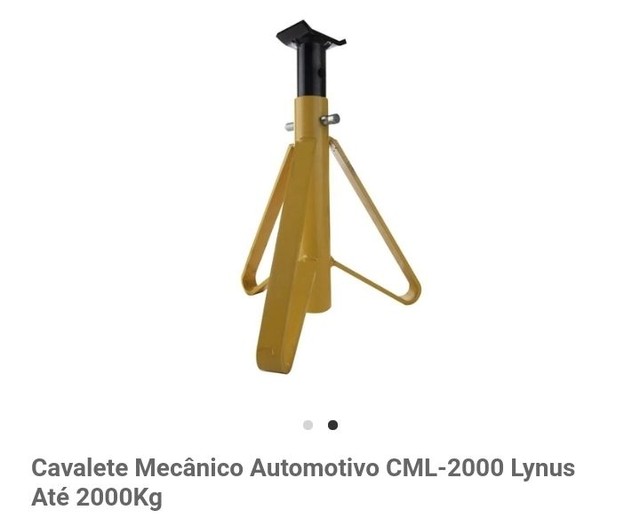 Cavalete Mecânico Automotivo CML-2000 Lynus Até 2000Kg