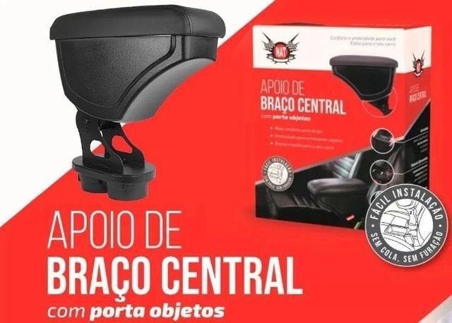 Apoio Descansa Braço P/ seu Conforto - Temos P/ Todos os Carros - NAT - Foto 2