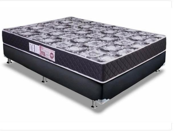 Cama casal Box base e colchão de D33 Genki Kenko