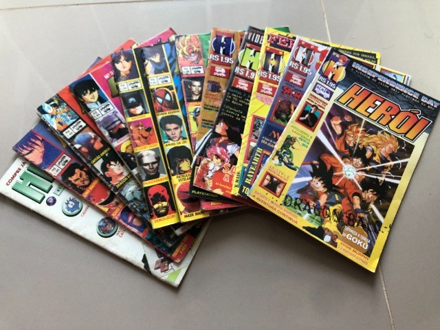 Combo Revistas Héroi - Anos 90