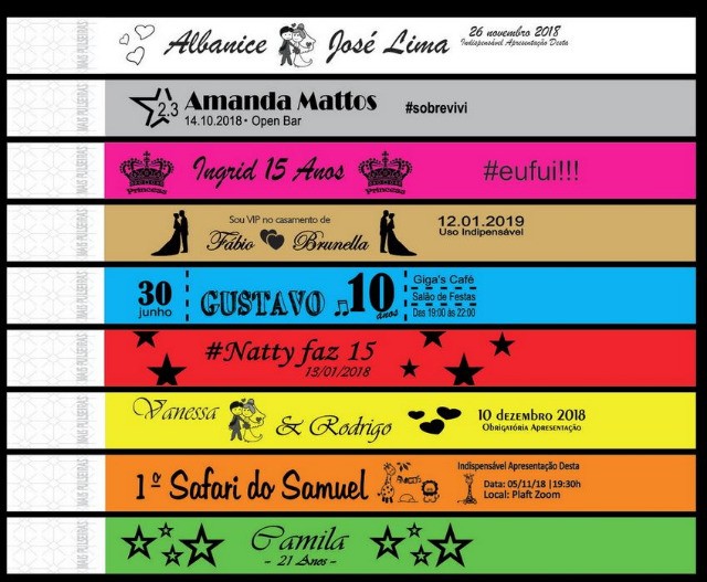 Pulseira de identificação - Foto 2
