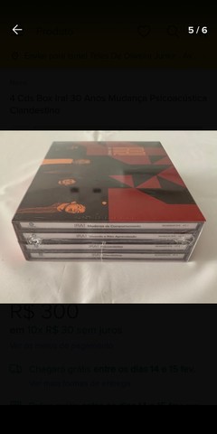 Box cds Ira! Lacrado. - Foto 3