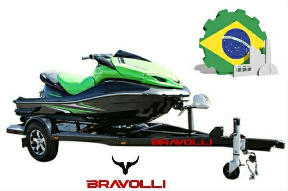 Carretinha BRAVOLLI ' BA ° Reboque P/ Jet ski linha EXCLUSIVA ' A