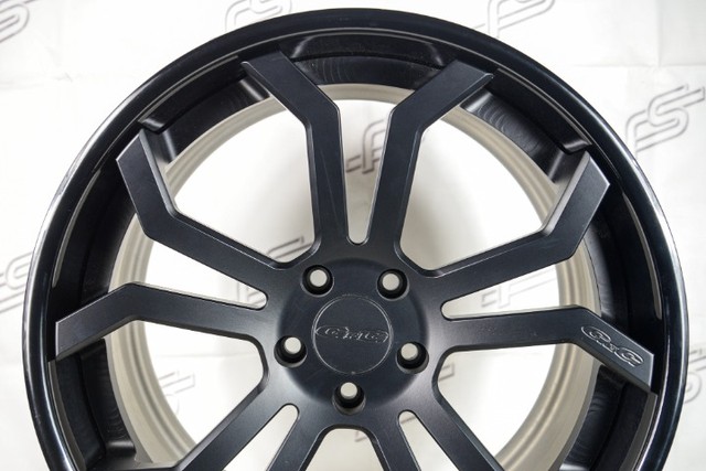 Jogo De Rodas GFG Aventa forged  Preto Fosco 5x112/5x120 -20x9,5 e 21x13 aros 20/21 - Foto 4