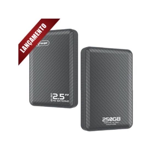 HD EXTERNO 250GB SLIM 2.5 POL KNUP KP-HD808 SATA  - Foto 2