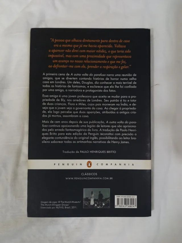 A outra volta do parafuso- Henry James - Livros e revistas - Turu, São Luís  1254858723