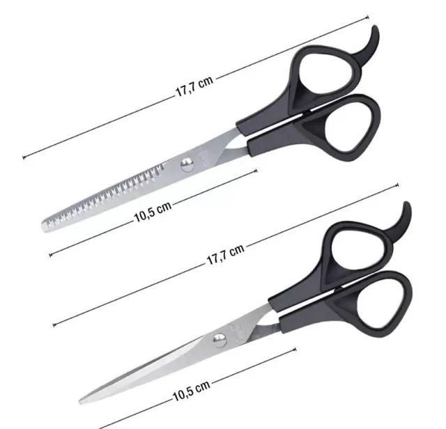 Kit Tesouras Barbeiro Kapbom KA-1861 - Foto 3