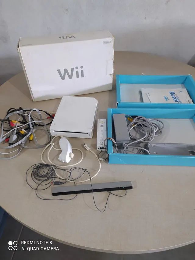 CONSOLE WII DESBLOQUEADO - NA CAIXA