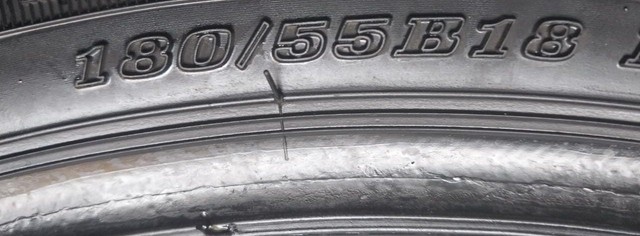 pneu usado  dunlop d407t 180/55-18 - Foto 2