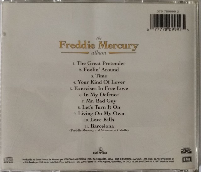 CD -Freddie Mercury The álbum. - Foto 2