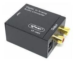 (NOVO) Conversor de Áudio Digital Para Analógico Knup