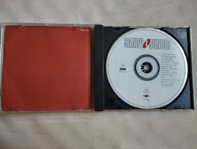 3 cds de Sandy e Junior originais - Foto 5