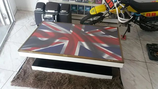 Mesa de centro antiga 1.00 X 0.60cm - Foto 4