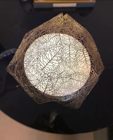 2 Luminária Nuvem Média Latão Polido Dourada - Parede - Loja Bertolucci - - Foto 4