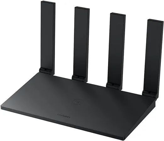 Roteador Huawei Wi-Fi 6 AX2S WS7000 V2 1500Mbps 2.4G&5GHz Mesh Dual Band Preto 12x 22,14