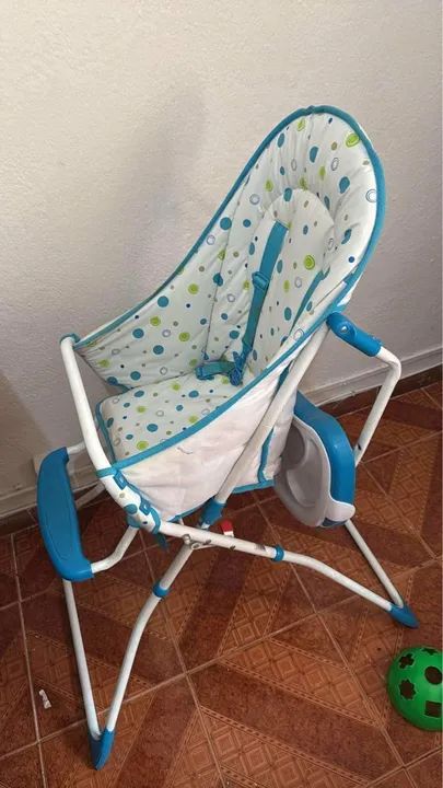 Cadeira de Alimentação Infantil Dobrável - Foto 2