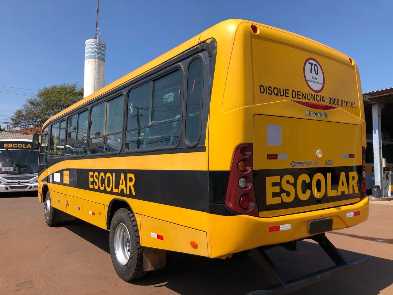 Ônibus escolar Marcopolo senior Midi ano 2014/2014 motor man 15-190 com 48L em cascavel,PR - Foto 6