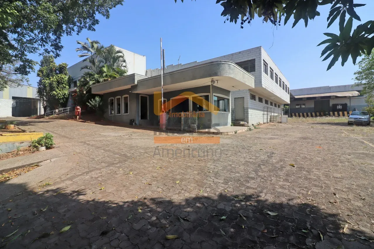 Barracão Industrial para Locação em Americana-SP, Bairro Conserva: 10 Salas, 20 Banheiros,