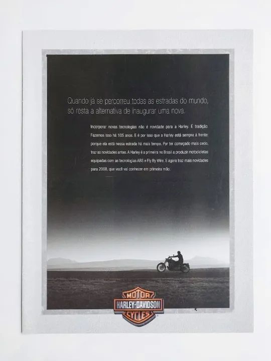 Harley-Davidson Dyna e Heritage Custom 2008 - Catálogo, folder  - Foto 2