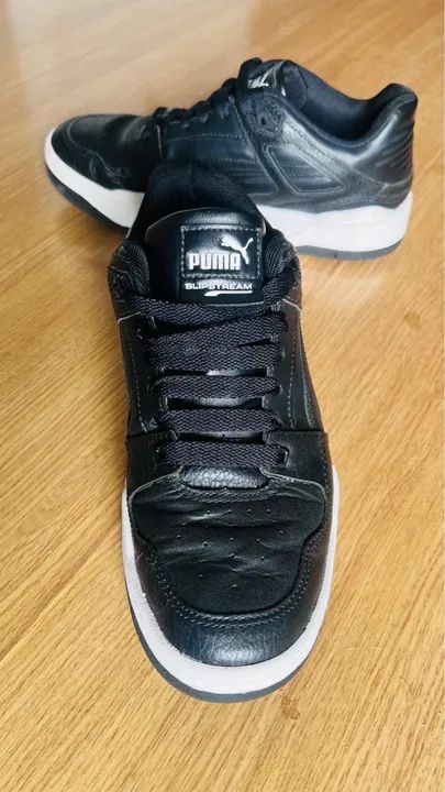 Puma slipstream couro preto 38