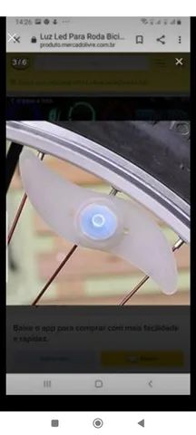 Luz de led bulmerangue para bike - Foto 3