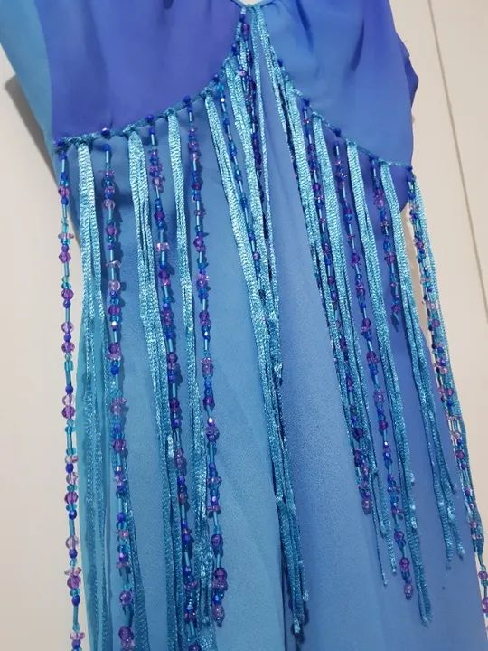 Vestido de festa azul 