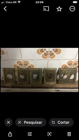 Espelhos Tomadas Bronze - Foto 3