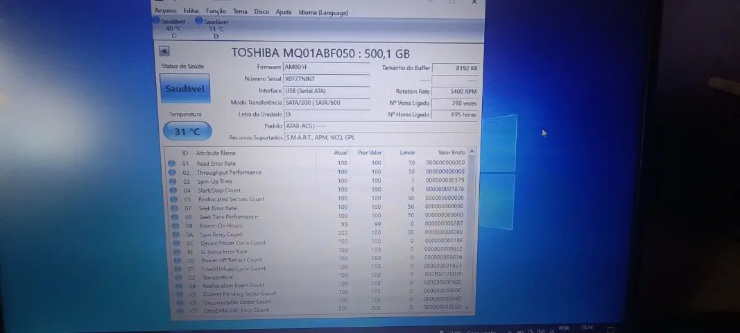 Hd externo Toshiba 500GB - Foto 3
