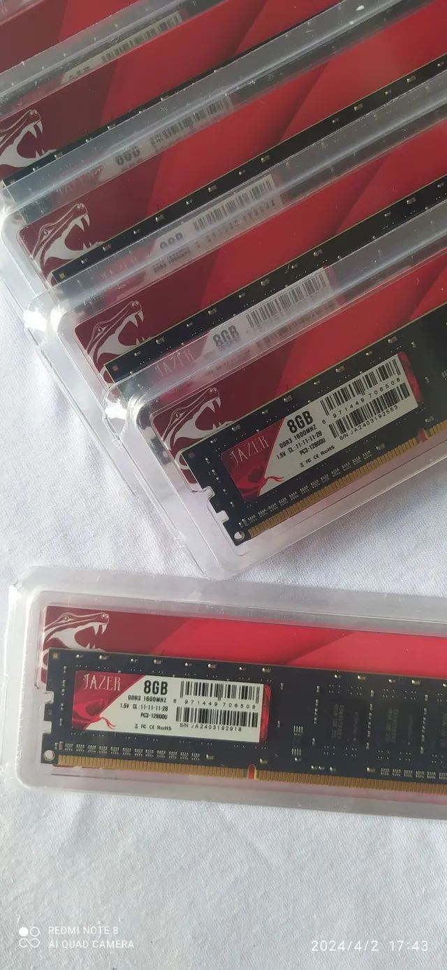MEMÓRIA DDR3 8G 1600 NOVA - Foto 3