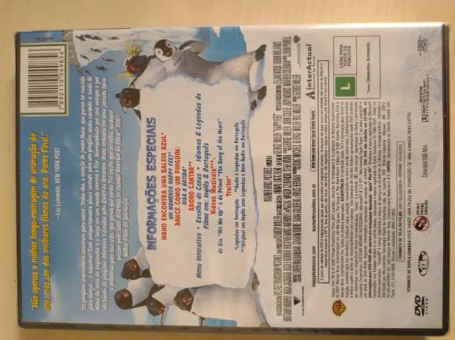 Happy Feet O Pinguim - DVD Lacrado - Foto 3