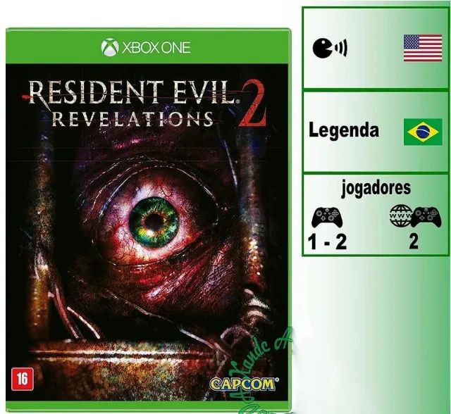 Jogo Original Novo Lacrado Resident Evil Revelations 2 xbox one Xbox Series X Midia Fisica - Foto 2
