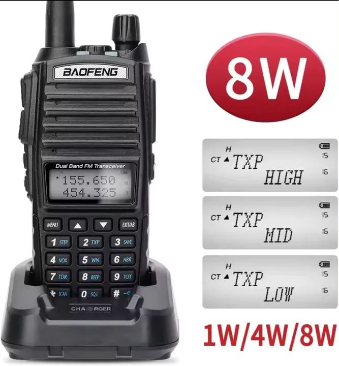 Rádio comunicador Baofeng 25km de alcance 5uv e 8uv - Foto 3