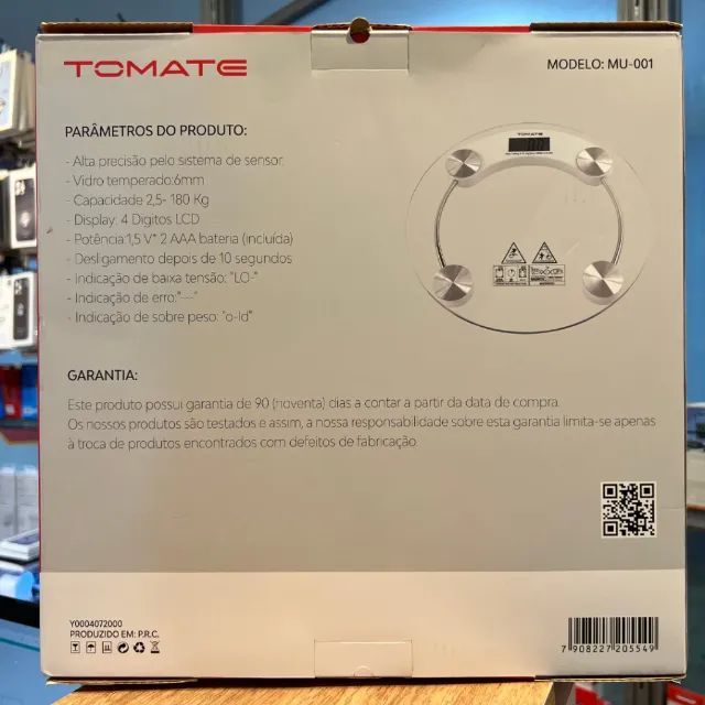 Balança Digital Corporal Tomate Mu-001 Até 180 Kg - Foto 2