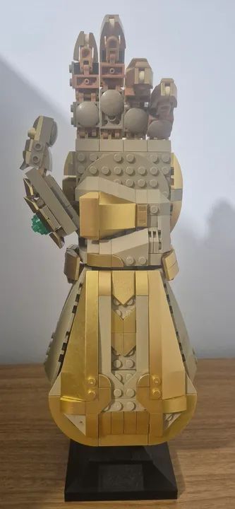 Bloco de Montar Manopla Thanos Luva Vingadores 590 pcs nova<br> - Foto 4