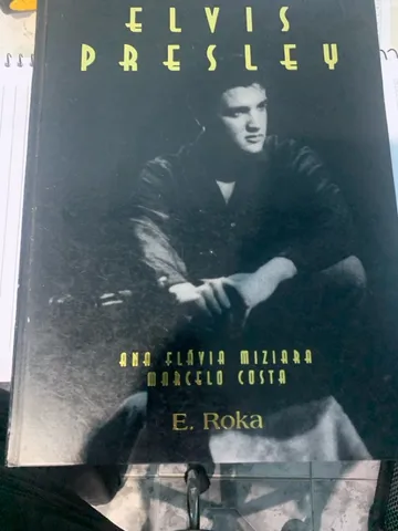 Livro do Elvis Presley E.Roka raro