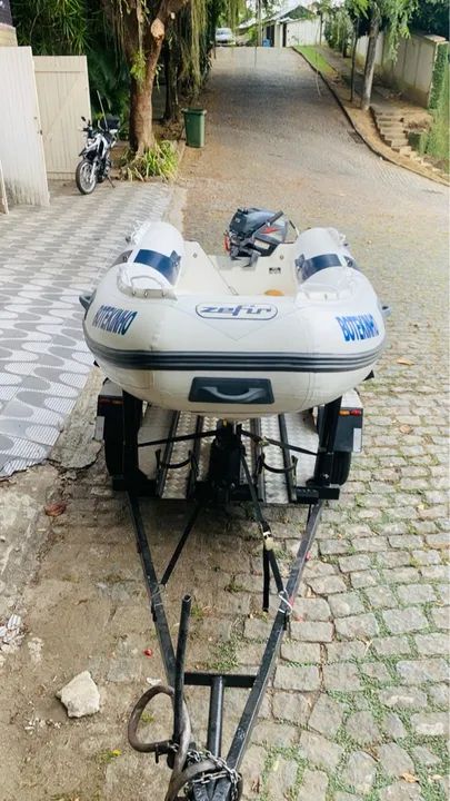 BOTE INFLÁVEL - ESTADO DE NOVO, COMO MOSTRAM AS FOTOS - Foto 9