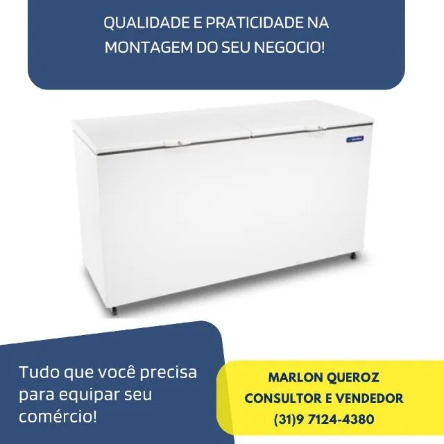 Freezer Horizontal Metalfrio 540 Litros