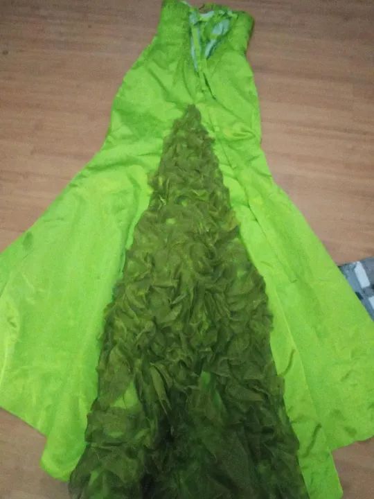 Vestido longo verde - Tamanho M - Foto 3