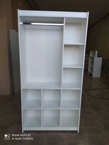 CABIDEIRO C/ COLMÉIA EM L MDF 