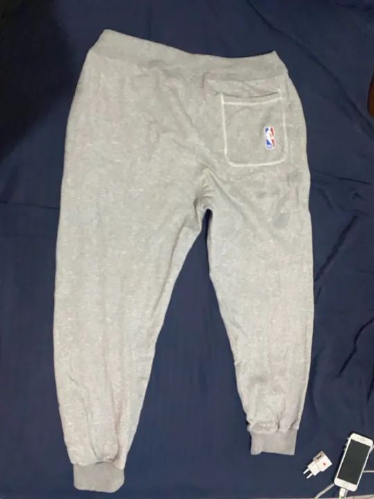 Calça de Moletom Cinza Jordan - Foto 2