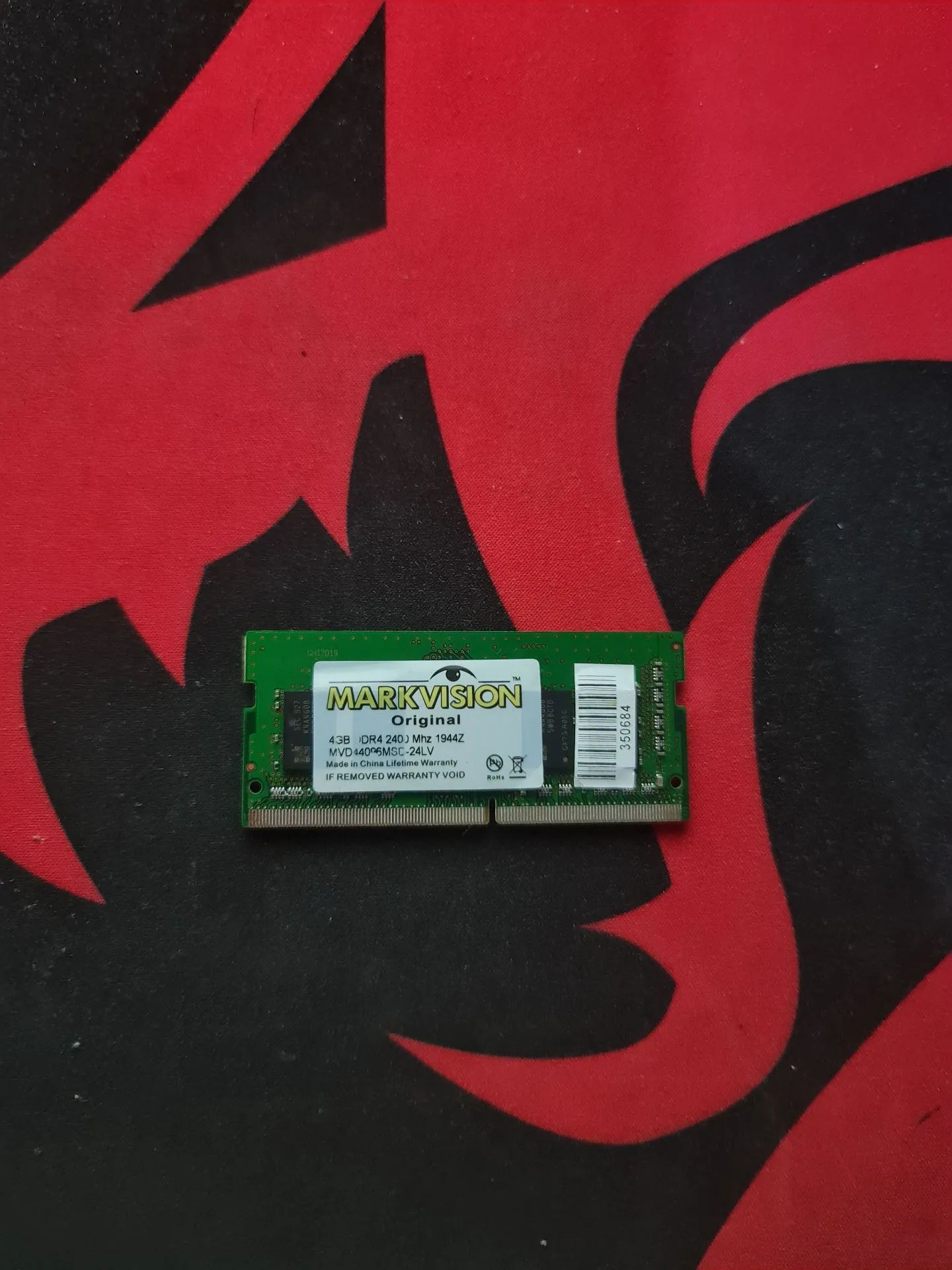 Memória RAM 4GB DDR4 Markvision 2400Mhz SO-DIMM
