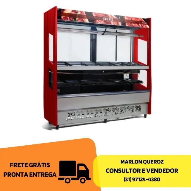 Balcão de Açougue Vertical 2 Metros Novo Polar
