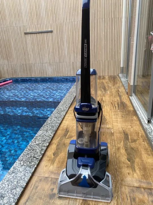 Lavadora, Extratora e higienizadora, cor preto e azul Wap 220V - Foto 2