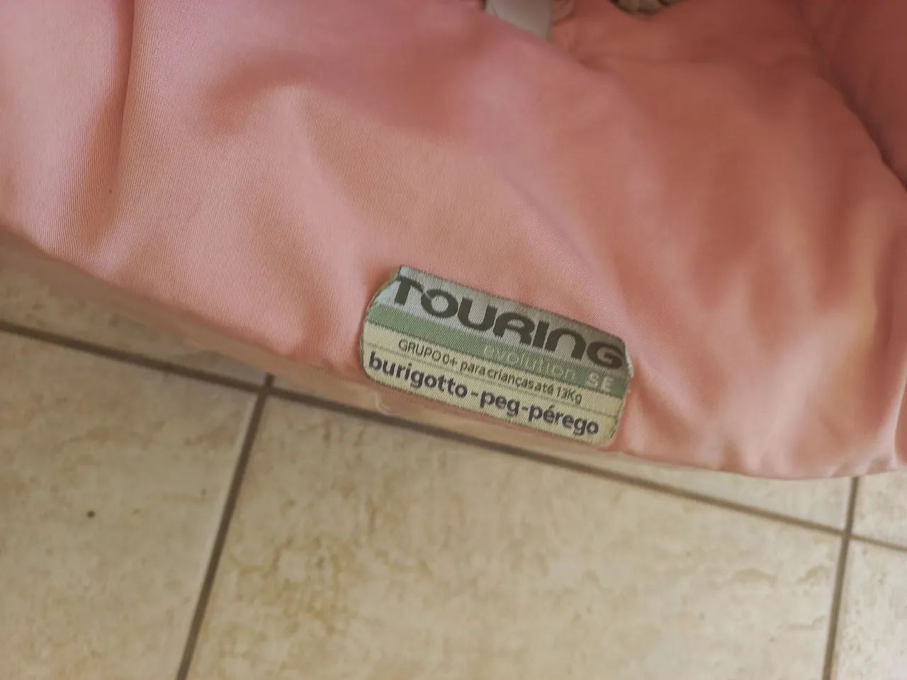 Cadeirinha de bebê conforto burigoto usado para menina - Foto 4