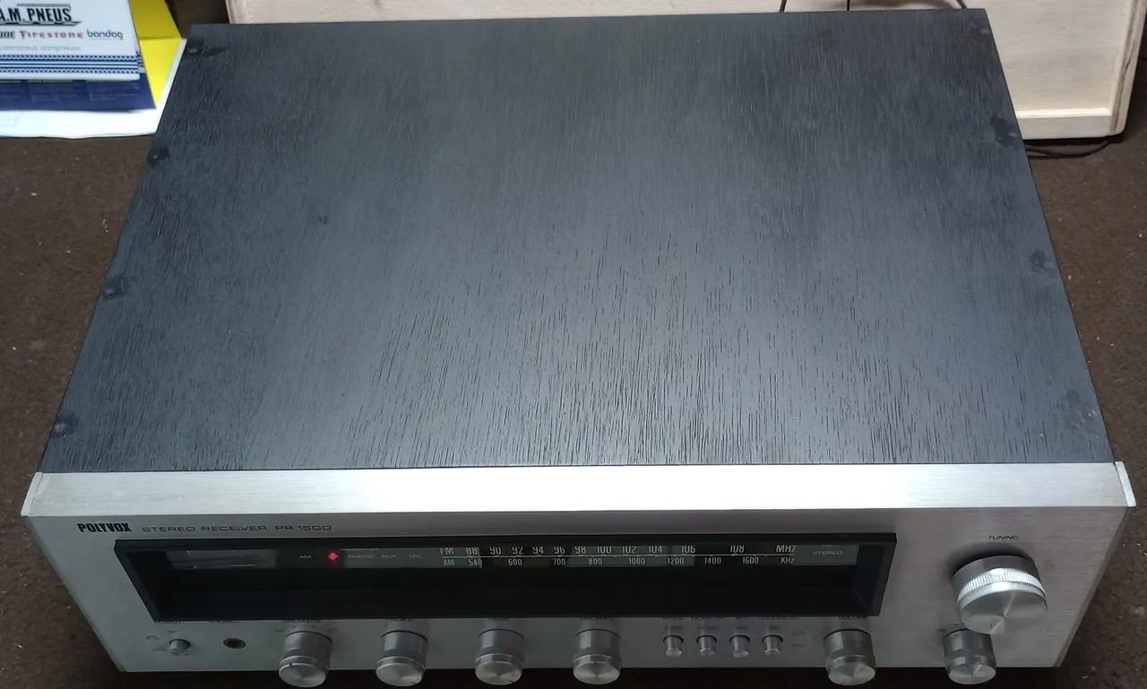 Receiver Polyvox PR 1500 - Vintage - Foto 4