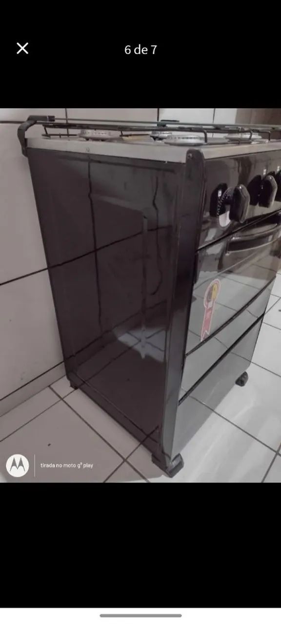 Fogão 4 bocas top marca Esmaltec - Foto 4