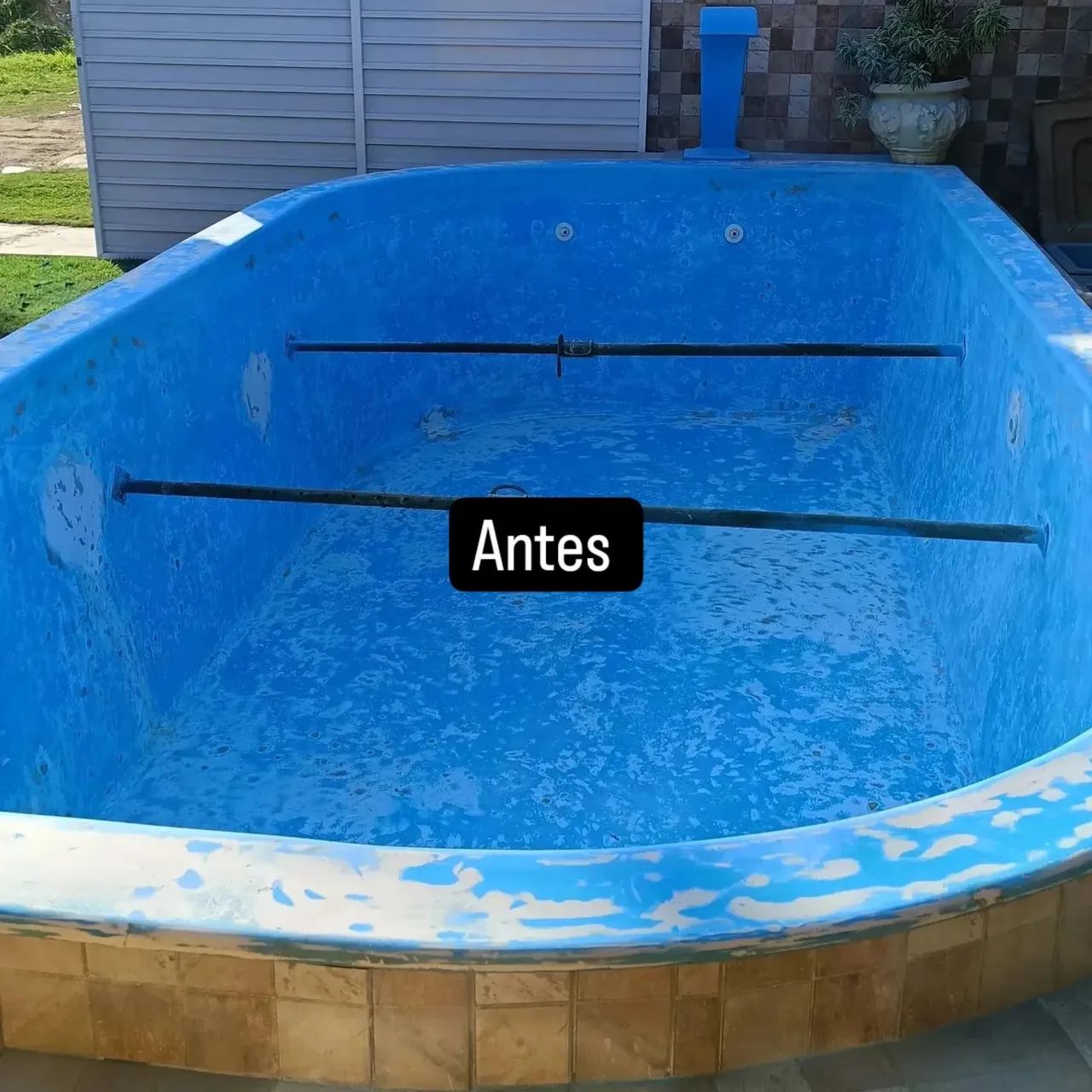 Pintura é Restauração em Piscinas  fibra - Foto 6